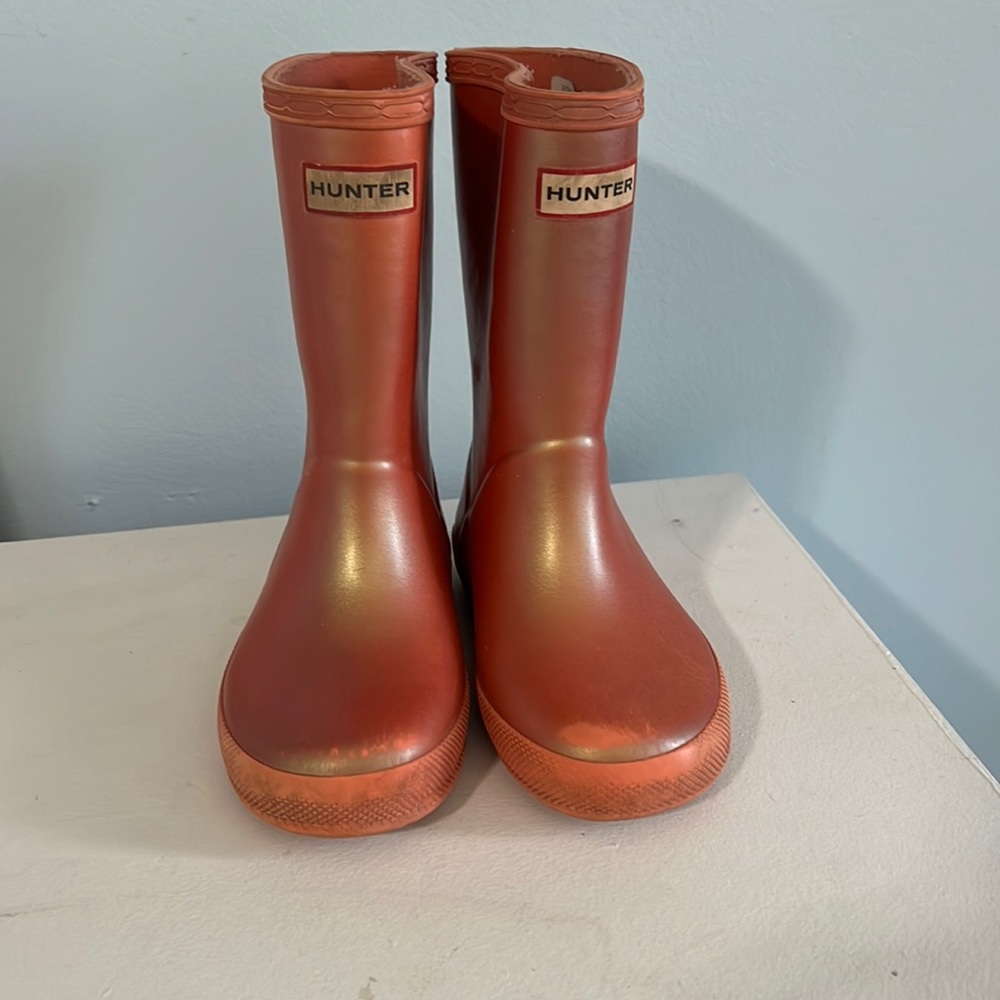 Hunter Rain Boots Toddler Size 10